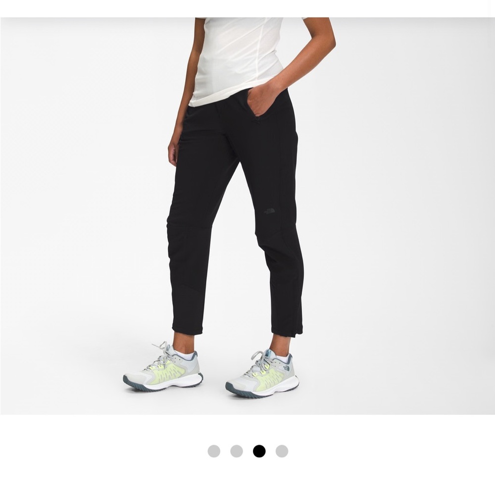 THE NORTH FACE Wmn's Bridgeway Pro Trail Pants Flashdry-XD UPF 40+ Sz 12, Black